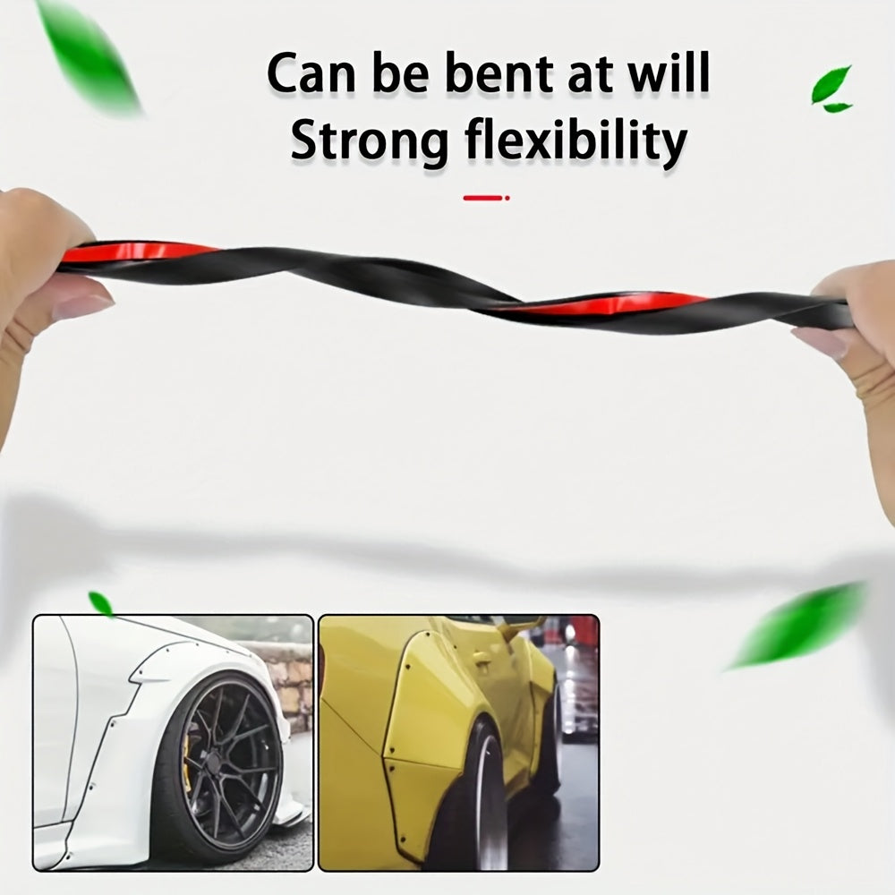 Oriented Self-Adhesive Car Windshield Seal Strip – Rubber Weatherproof & Windproof Soundproof Diagonal T-Edge Sealing Tape, Easy Installation, Durable & Leak-Proof