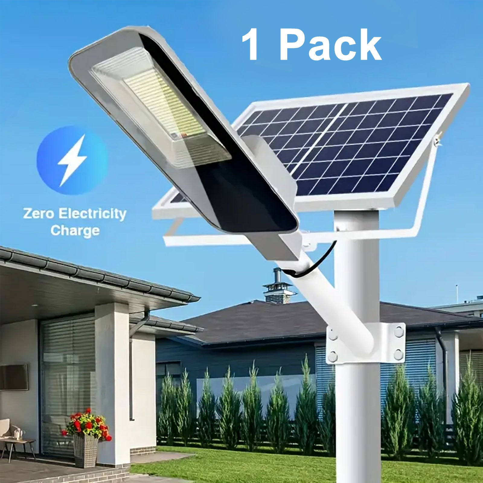 1/2/4 Pack Solar Street Light, Waterproof IP65 LED Solar Wall Light, 6000mAh LED PIR Motion Sensor Light Street Light with Remote Control, 6500K Dimmable Outdoor Garden Lighting, 357 LED Beads Outdoor Solar Street Light, Perfect for Courtyard