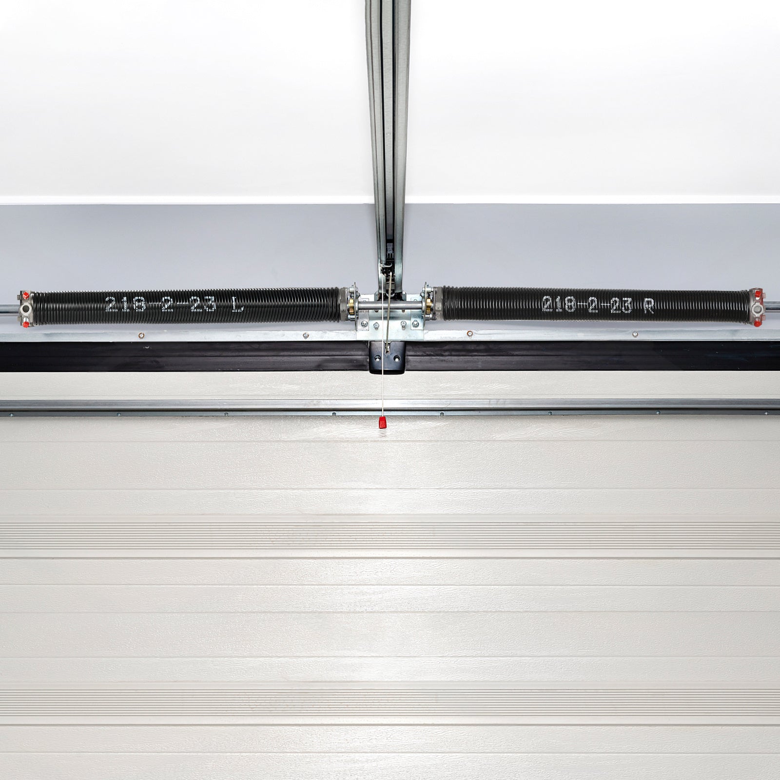 Garage Door Torsion Spring, 16,000 Cycles, 0.25 x 2 x 30in / 0.207 x 2 x 22in / 0.218 x 2 x 24in / 0.218 x 2 x 23in, with Non-Slip Winding Bars, Installation Tools and Gloves, Electrophoretic Coating, for Replacement