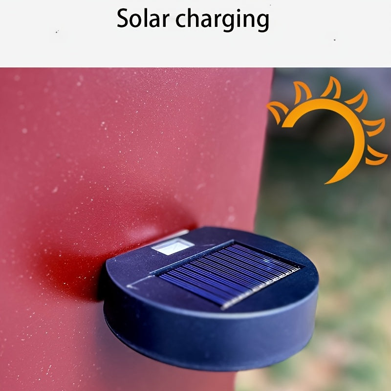 KEWEN New Solar Round Wall Light, Simple and Easy-to-Use Design, Equipped with LED Smart Sensor Light Control Function, Providing You with an Intelligent Lighting Experience.
