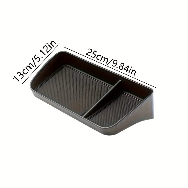 Non-Slip Dashboard Tray - Heavy Duty Non-Slip Car Organizer, Front-Open Design, Universal Fit for All Vehicles - Securely Holds Phone, Keys, Coins, and Cards - Auto Accessory, Front-Open Design, Essential for Road Trips