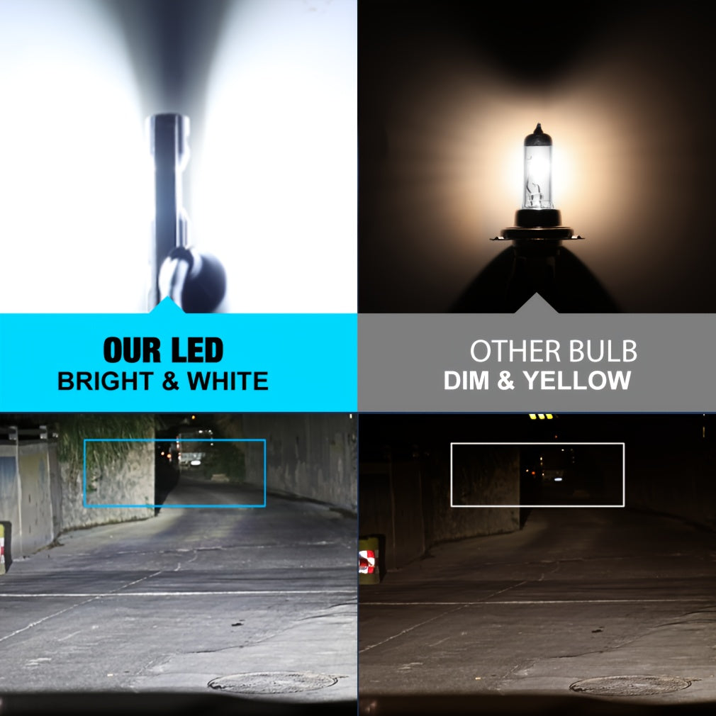H1 LED Light 3570 CSP Chip Daytime Running Light Car Headlight Plug-and-Play