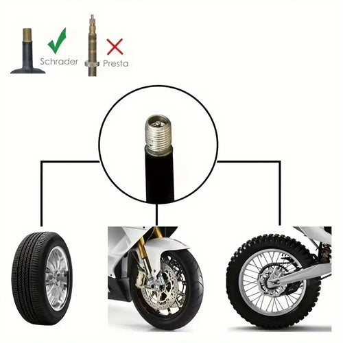 10pc Knurled Aluminum Tire Valve Caps, Universal Fit for Cars, Trucks, Motorcycles & Bicycles, Durable Auto Tire Accessories