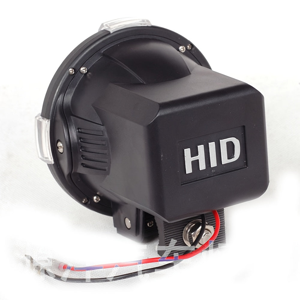 5-inch HID xenon driving light 12-24V 55W yellow/white cover off-road vehicle roof modified work light outdoor spotlight fishing light