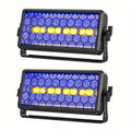 150W RGB LED Stage Light Bar, Supports DMX and Sound-Active Function – Retro Wall Washer Follow Spot Light, Suitable for DJ, Theater, Wedding, Concert Scenes, Linear Dimming Function, Supports XLR/RDM Interface