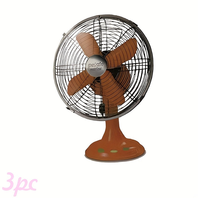 Retro Air Cooler Fan Heat Transfer Stickers, Iron-On Patches, DIY T-Shirt Heat Transfer Printing, Pillow Decoration - Multi-Color Durable Washable Plastic Stickers, Suitable for T-Shirts, Hoodies, Jeans, Bags, Pillows and Hats Iron-On Transfers