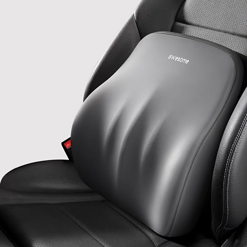 Car Headrest & Lumbar Support Slow Rebound Memory Foam Neck Pillow Lumbar Support, All-Season Universal Breathable Non-Deformable Car Pillow