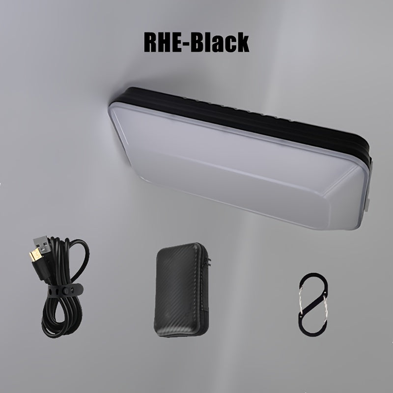 Multi-Functional Camping Lantern & Power Bank - High Brightness LED, 10000mAh Large Capacity, Portable Design, with Multiple Lighting Modes