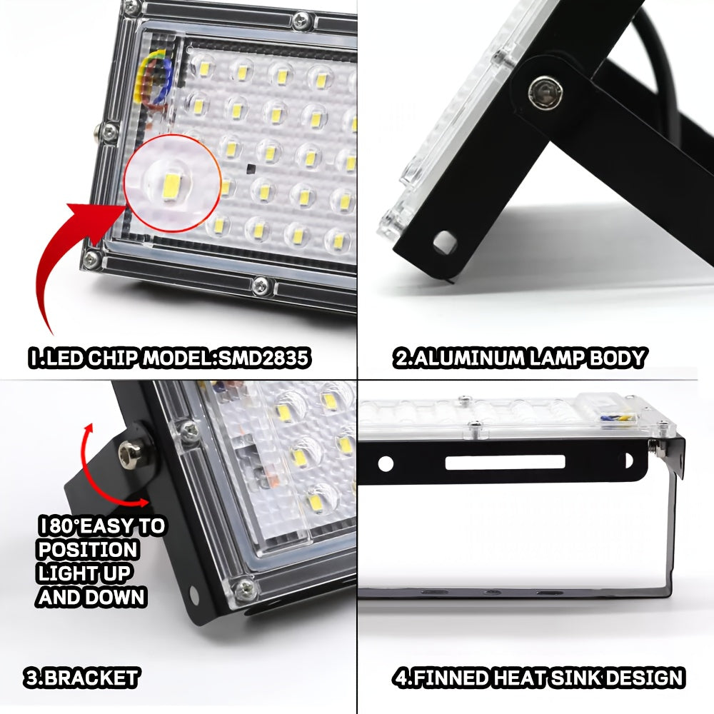 5V USB LED Light with 50/96/144 LED Beads, 6000K Pure White Light, USB Plug Easy Connection, 59.06 Inch Power Cord with On/Off Switch, Ideal for Garage Warehouse Indoor Construction Site Lighting