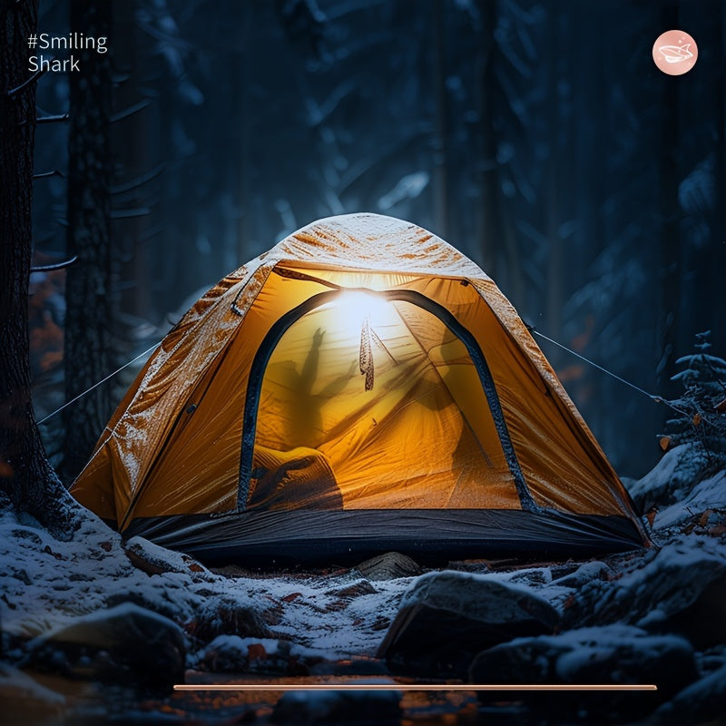 1 Unit of The SMILINGSHARK SD1023 Portable LED Flashlight, Featuring a Super Bright Handheld Zoomable Design, USB Rechargeable Capability, Colorful Appearance, a Hook Lock Feature, And Functions As a Power Bank
