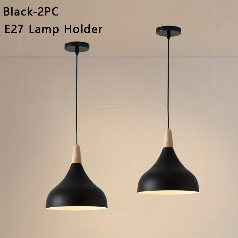 Nordic Modern Style Minimalist Single-Head Pendant Light, Height Adjustable, E27 Socket (Bulb Not Included), Macaron Style Pendant Light Suitable for Living Room, Bedroom, Dining Room, Children’s Room and Other Indoor Scenes