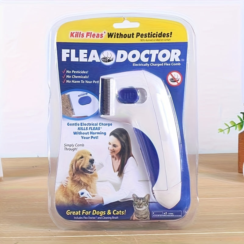 升级宠物美容梳，适用于狗和猫 - 移除跳蚤、密集牙齿和钢钉，健康毛发发光，狗和猫跳蚤和蜱梳，狗梳，专业美容梳，适合长毛和短毛宠物梳跳蚤刷，适用于狗、猫和小宠物，使用后毛发柔顺，轻盈，蓬松，细滑，不易打结，/bluey/fake nose ring/gránjá/bts