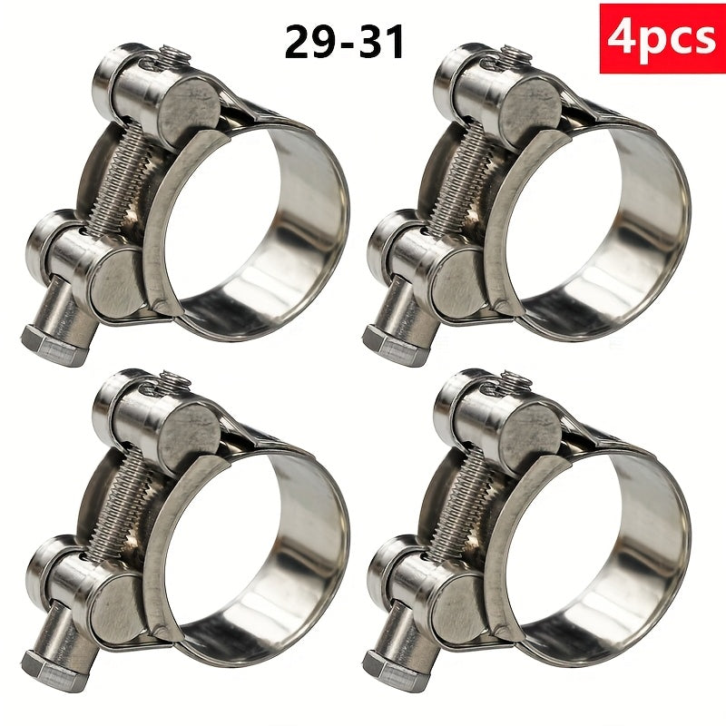 304 Stainless Steel Heavy-Duty European Style Hose Clamp