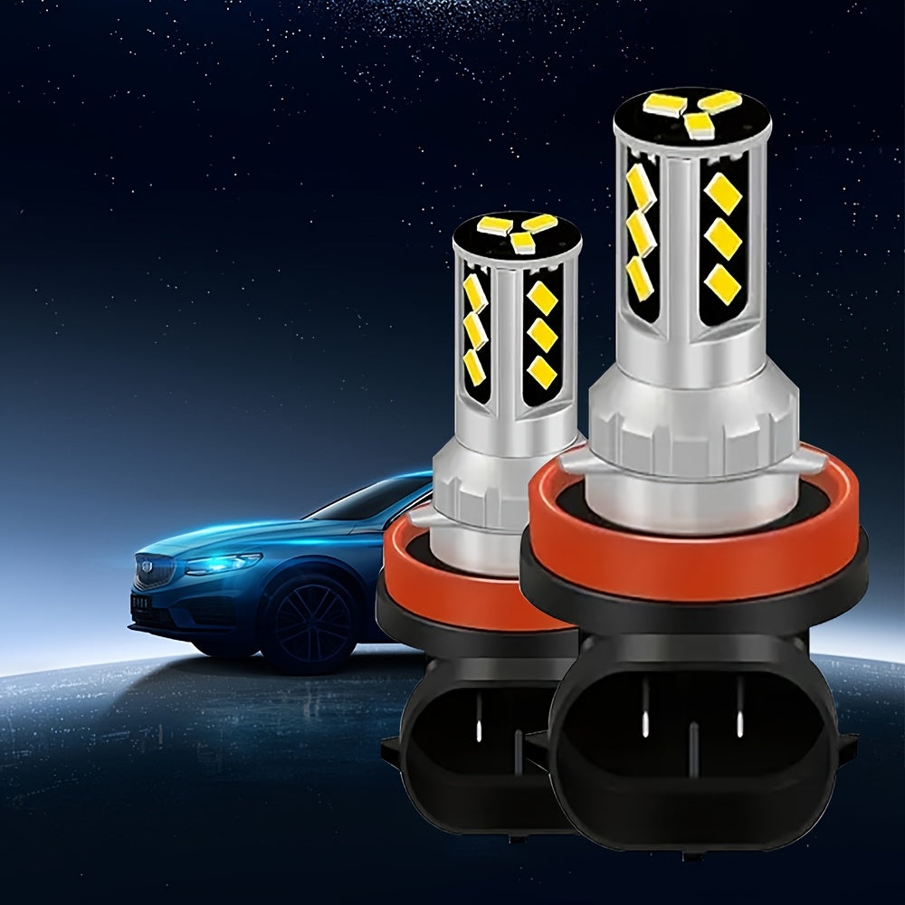 2 High/Low Beam LED Headlights, 55000 Lumens, Strong Penetration, Low Energy Consumption, 5000K White Light, Compatible with 9005/HB3/9006/HB4, H1G110, H3, H7, H11, 200W High Power, 880/881/H27, High/Low Beam