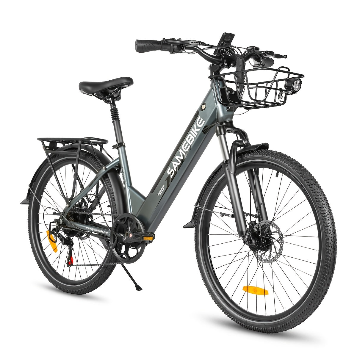 RS-A01pro 250W/350W（全球模式）成人折叠电动自行车 - 续航80-90公里，36V13AH可拆卸电池，26英寸重型轮胎，机械碟刹，LCD显示屏，合金车架，黑色折叠电动车，全球电压兼容