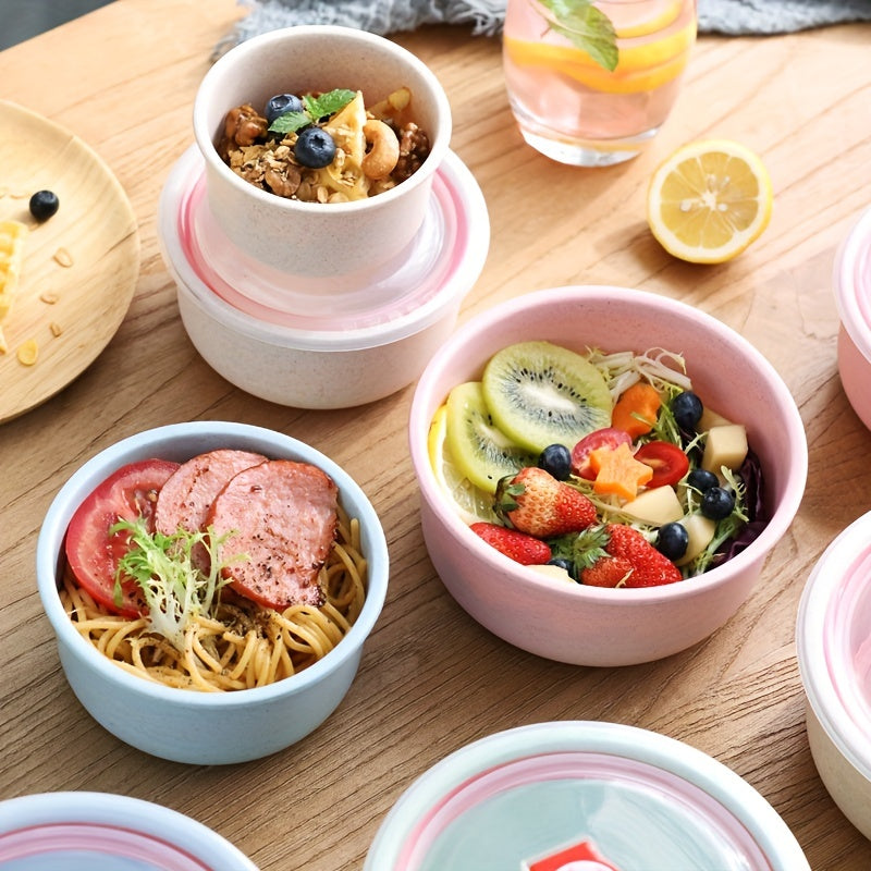 3 Pack Sealed Food Storage Containers, Fresh Keeping Small Bowls, Multi-size Airtight Food Containers