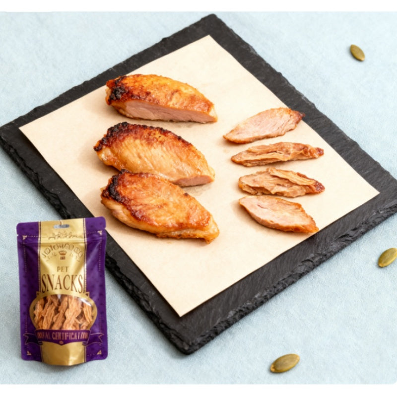 高蛋白狗零食 100克雞柳和100克鴨肉乾，200克雞柳，300克*2根磨牙棒寵物零食組合裝 潔齒款