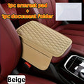 Car Armrest Box Pad, Leather Storage Mat, Multiple Colors, High Quality