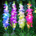 4pcs Solar Hyacinth Outdoor Waterproof Courtyard Garden Lawn Light Pathway Villa Landscape Light Party Atmosphere Light