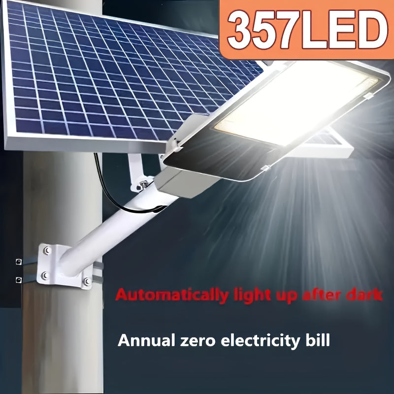 High Power Solar Street Light 6000mAh, Outdoor Garden Sunroom Remote Control, Waterproof Wall Light, Solar Street Light