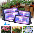 1/2/3/4 Heads 5V Grow Light with 50 LED Beads Each, USB Powered with On/Off Switch, Equipped with Hanging Rope, Polished Surface, High-Efficiency Heat Dissipation, Foldable & Space-Saving, Ideal for Vegetables