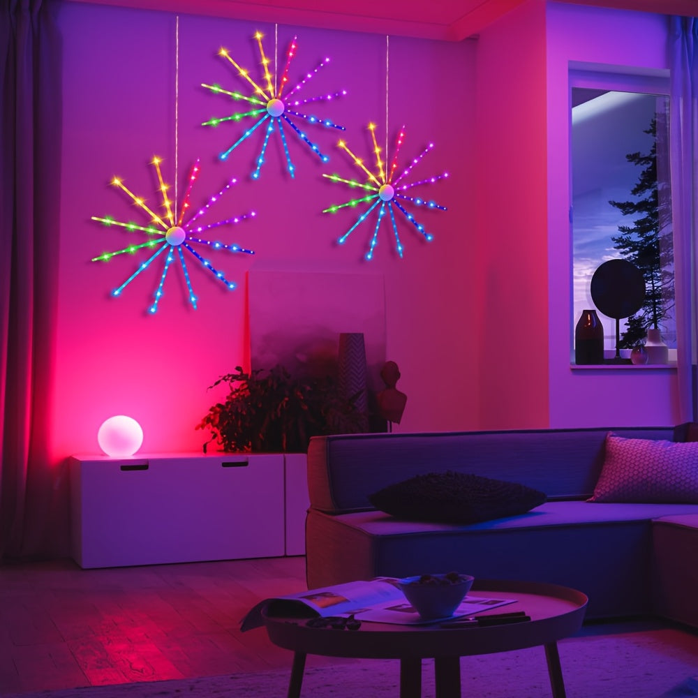 1 Set New USB Fan Light, Portable Foldable, Rotatable Colorful Windmill Christmas Light, for Living Room Bedroom Kitchen Balcony Indoor Decor, New Year Christmas Wedding Festival Ambient Decoration