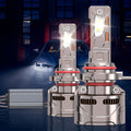 2-Pack H11 Car LED Light Bulbs, LED Headlights, 57260 Lumens, Canbus Error-Free, 360° Beam Angle, H1, H4, H7, H11, CSP Chip, Aluminum Housing, HB3/9005, HB4/9006, HIR2/9012, Easy to Install, 12V/24V, Compatible with 99% of Cars - B71