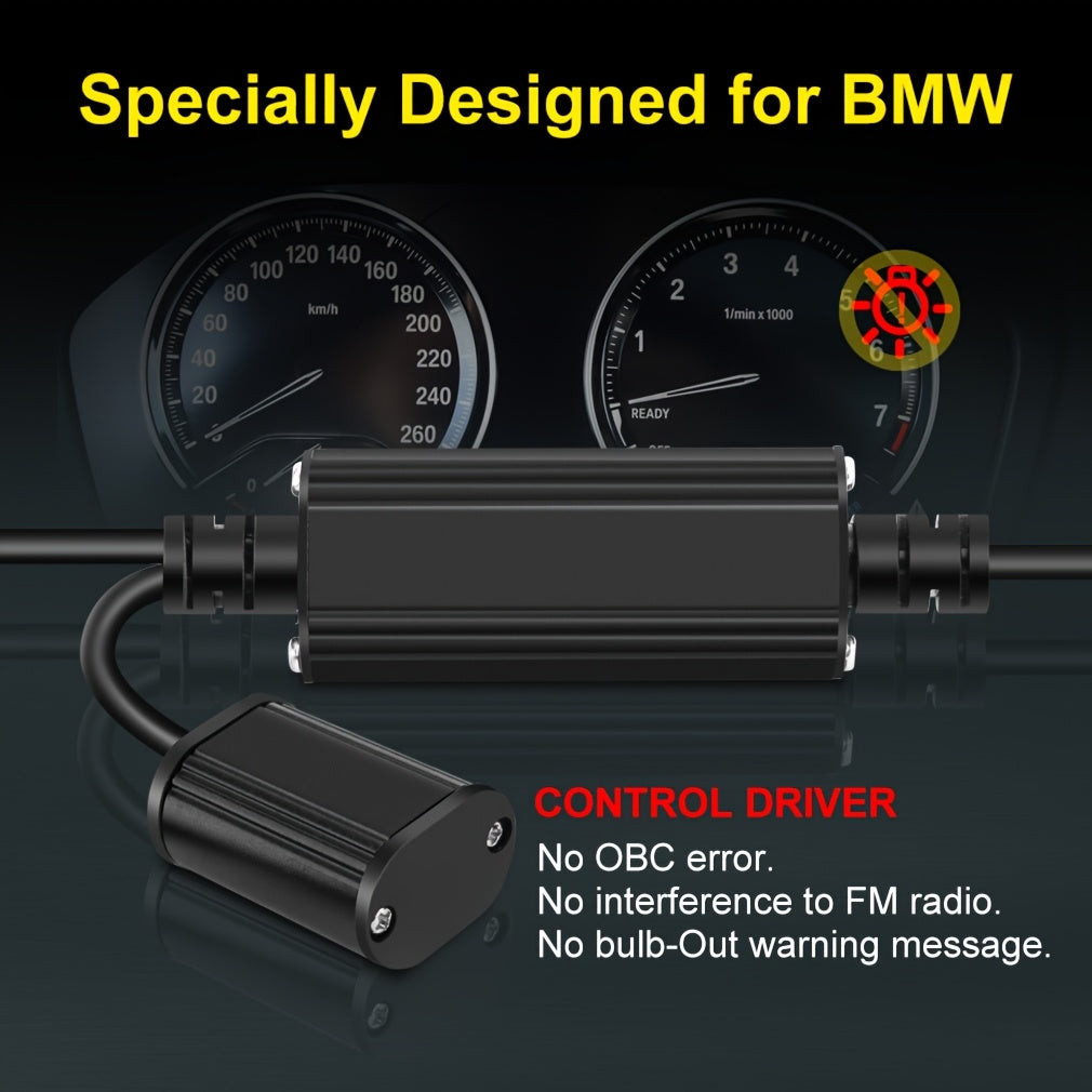 XSTORM 2Pcs H8 LED Angel Eye Headlight Bulbs LED Marker Light Canbus for BMW X5 E70 X6 E71 E90 E91 E92 M3 E89 E82 E87 Car Headlights 12V