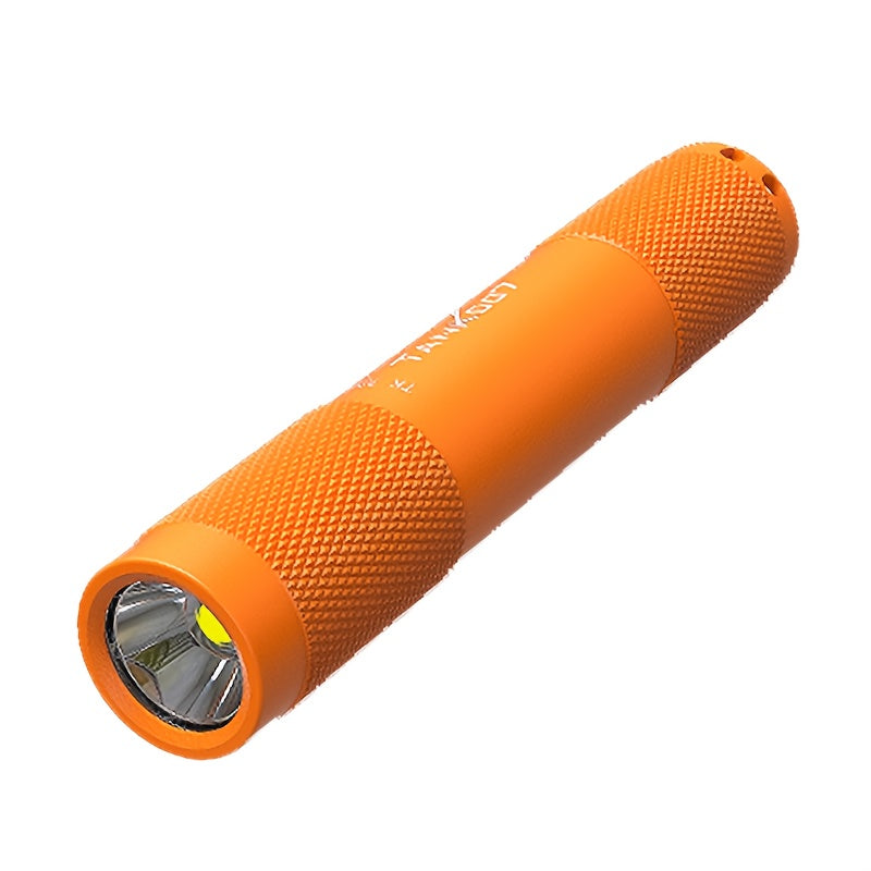 Mini Portable LED Flashlight, Household Keychain Pocket Size, Aluminum Alloy Body, Compatible with AAA Batteries, Ideal for Power Outage Backup, Night Repair and Outdoor Activities