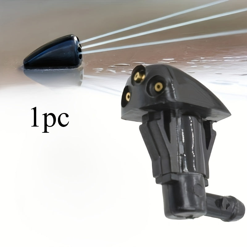 One Black Auto Part Plastic Wiper Nozzle 3-Hole Car Windshield Nozzle Auto Accessory Windshield Cleaning Nozzle