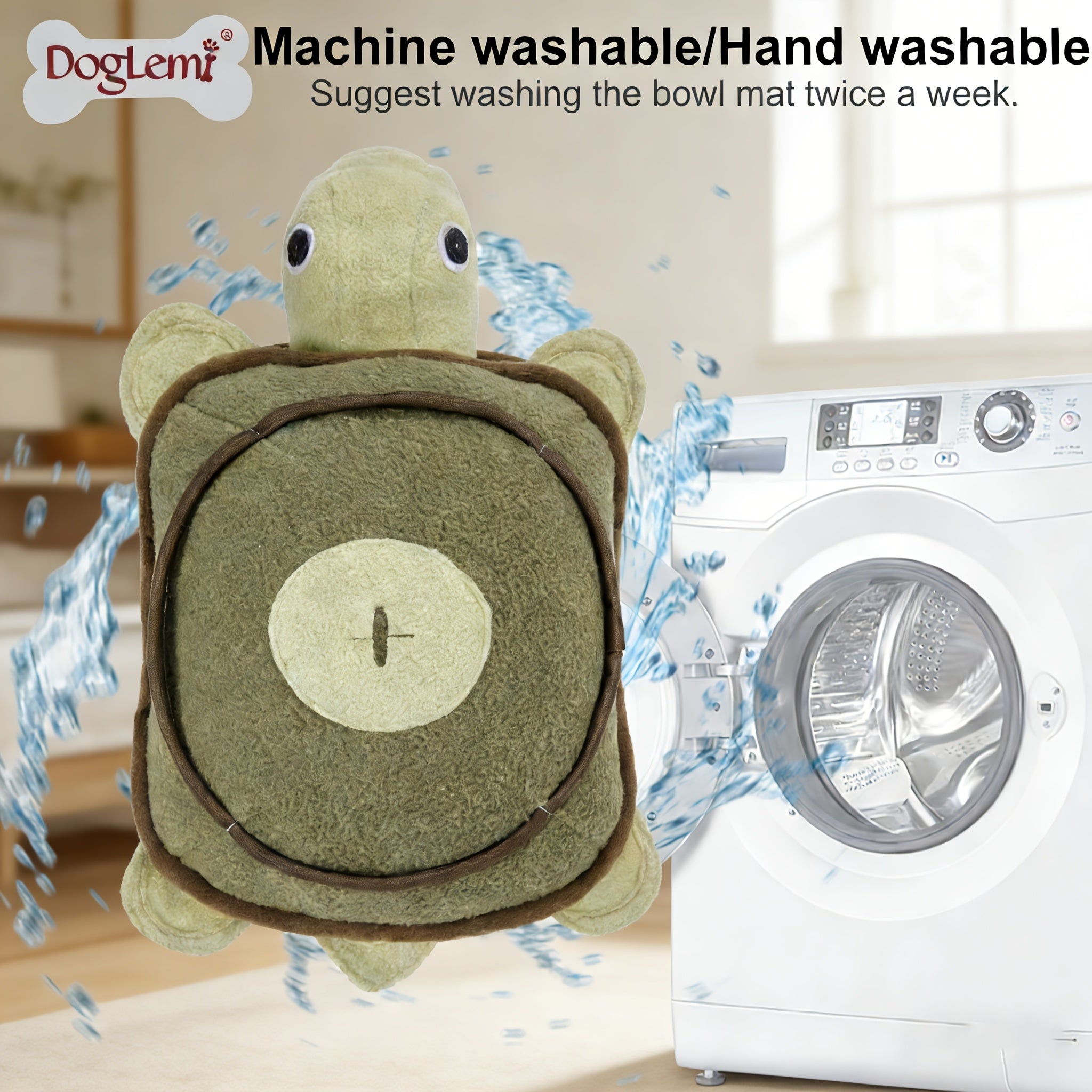 狗狗发声毛绒玩具 缩头乌龟训练玩耍嗅闻宠物用品 藏食狗玩具