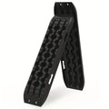 Pair of Off-Road Traction Boards, 42-Inch Large Recovery Boards, Suitable for 4WD Vehicles on Mud, Sand, Snow, and Rocky Terrain. 4X4 Twin-Board Recovery Track Tire Traction Mat, Suitable for RVs, Trucks, Jeeps, and SUVs