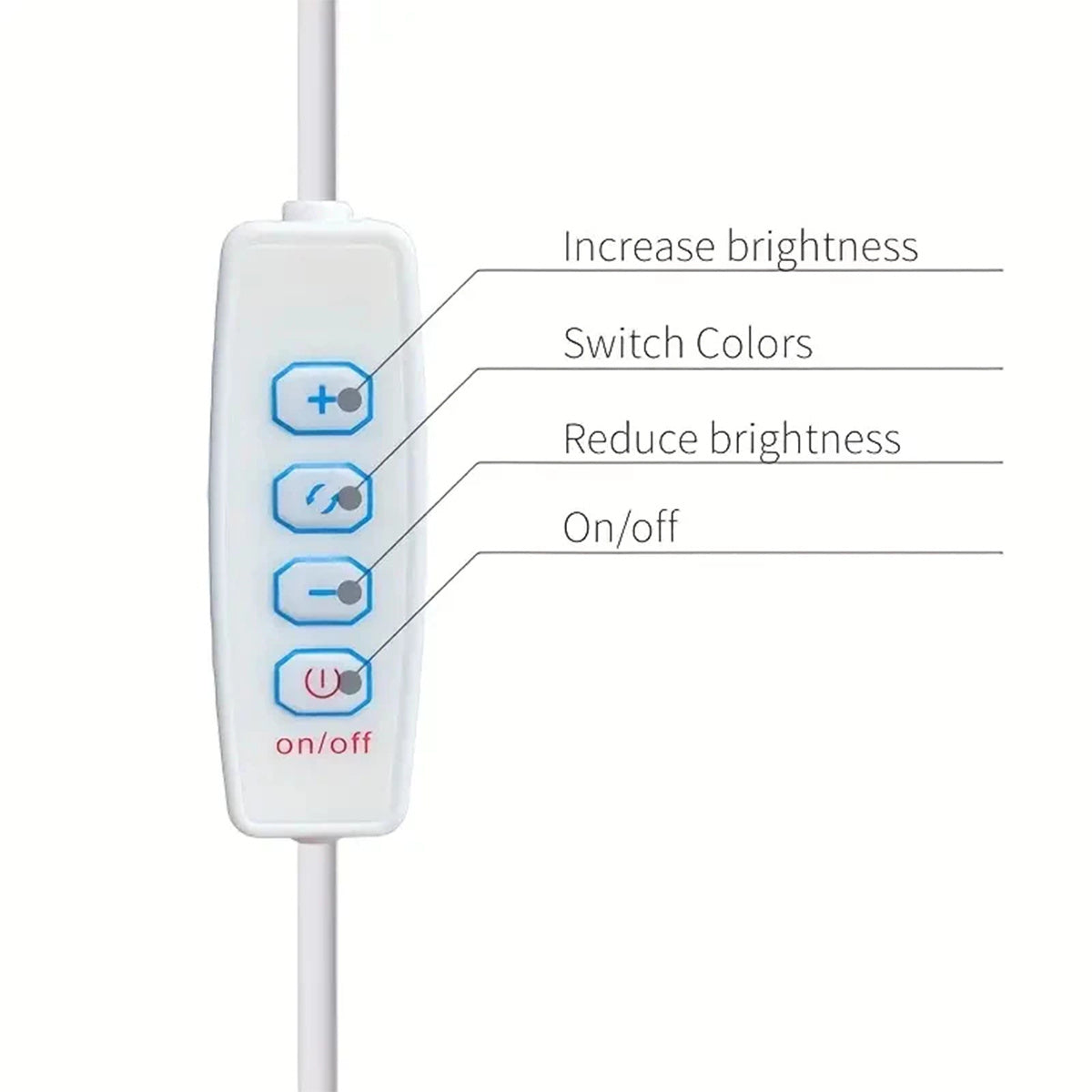 LED tube reading light for studying, with 3 color options, USB plug, suitable for night use, available in 11.81-inch / 15.75-inch lengths, dimmable, suitable for bars, nightstands, cabinets, an excellent Christmas gift