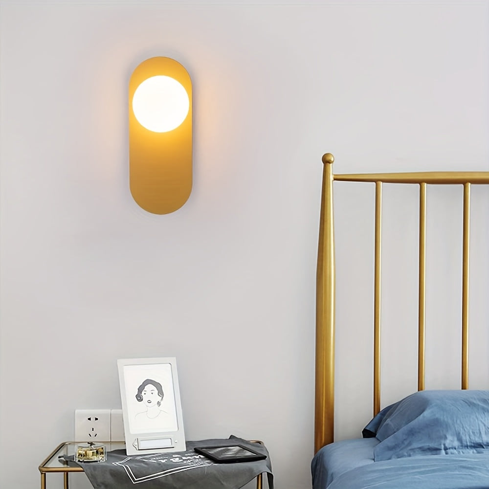 Minimalist Bedside Wall Light, Simple Modern Nordic Living Room Background Wall Light, Hallway Corridor Wall Light