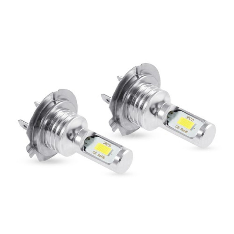 2个装 H7 LED 大灯灯泡套装，高/低光束 6000K 白光 3000K 黄光 8000K 蓝光 超亮蓝，不含电池