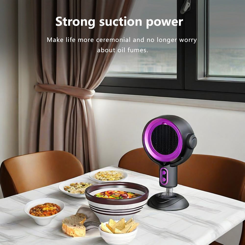 Portable Range Hood – Small Rechargeable Extractor Fan for Hot Pot & BBQ/