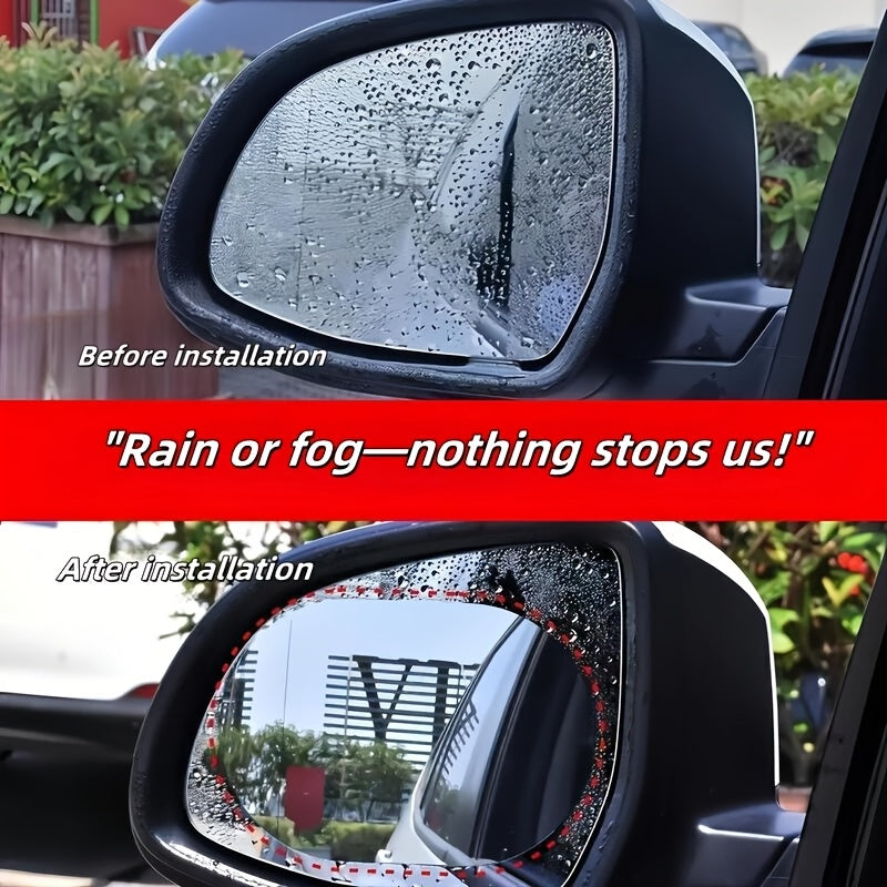 两片装汽车防水挡雨膜