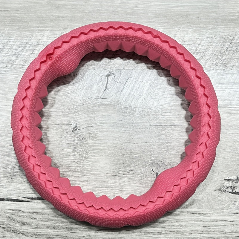 一件拉环宠物狗玩具，结实耐用的磨牙解闷玩具，和狗狗一起游戏增加感情