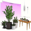 1pc 4-Tube 3 Lighting Modes 96LED Full Spectrum Grow Light, Multi-Angle Illumination, Dimmable & Timable, 30cm-150cm Height Adjustable, USB Powered LED Plant Grow Light (No Built-in Battery)