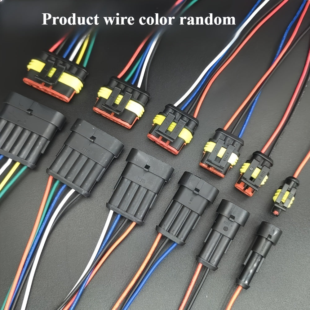 Automotive Wire Connector Kit (1.5-Series Assortment), Male & Female