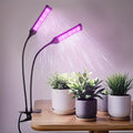 2-in-1 Full Spectrum LED Plant Grow Light, USB Powered with Timer & Dimmable Function, 3 Lighting Modes, Smart Sensor Timer Dual Wavelength Design, Indoor Potted Plant Desk Lamp for Home Office, Compatible with Smart Devices