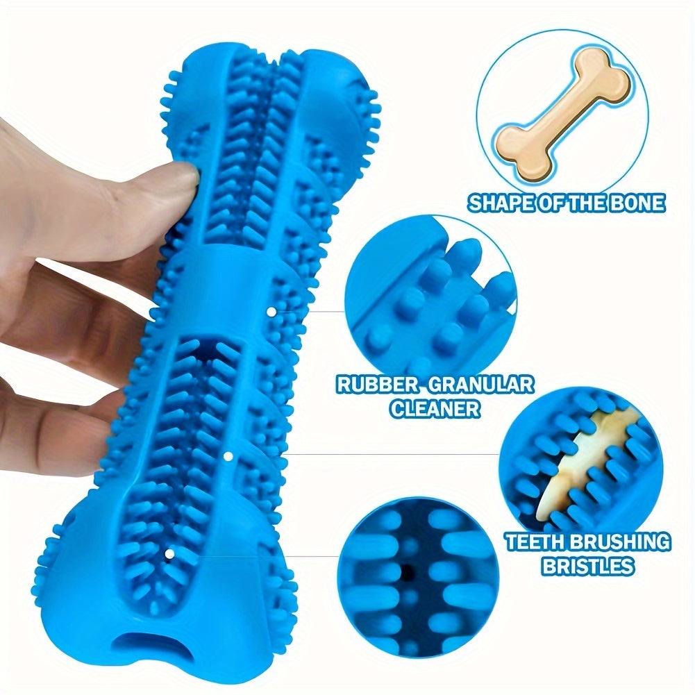 狗狗牙刷玩具硅胶牙刷小狗磨牙棒宠物玩具牙齿清洁无毒天然牙齿护理适合中小型犬