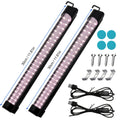 T8 LED plant grow light, 11.8-inch full spectrum plant tube, 48 LED beads, multiple installation methods: magnetic, hook, clip, flexible and convenient installation options, illuminates green plants, suitable for home succulents, green plants