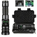 Outdoor Multifunctional Portable Rechargeable Flashlight With Premium Gift Box, Strong Light Strobe & Telescopic Zoom, Magnetic Absorption Flashlight, Ultra Long Endurance, COB Work Light