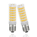 Non-dimmable E17 LED AC120V 76-bead E17 LED corn light 5W, crystal light, table lamp, wall lamp, cool white, warm white, plug-in bulb, refrigerator bulb screw base indoor household lamp table lamp ceiling light