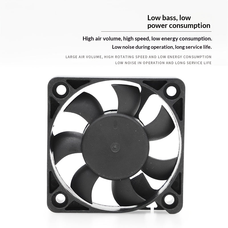 5010 Industrial Fan, suitable for ventilation, heat dissipation, air blowing, mist blowing and other scenarios of various electronic and electrical equipment.