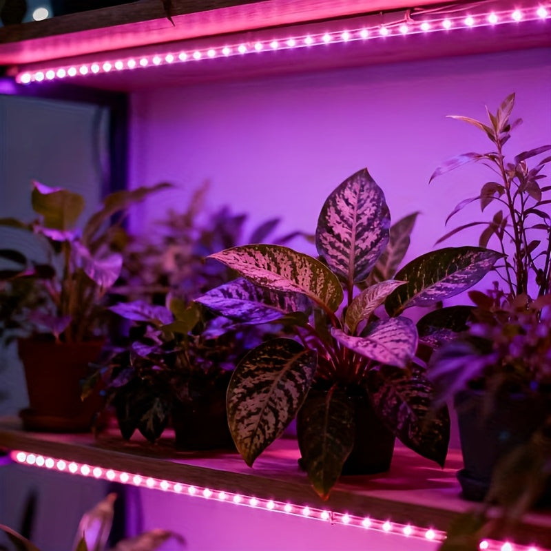 [fenglinn]LED生长光带，全光谱植物生长光，USB LED室内植物灵活的生长灯多肉植物温室园艺