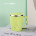 304 Stainless Steel Double Wall Insulated Water Mug, Colorful Double Layer Coffee Cup