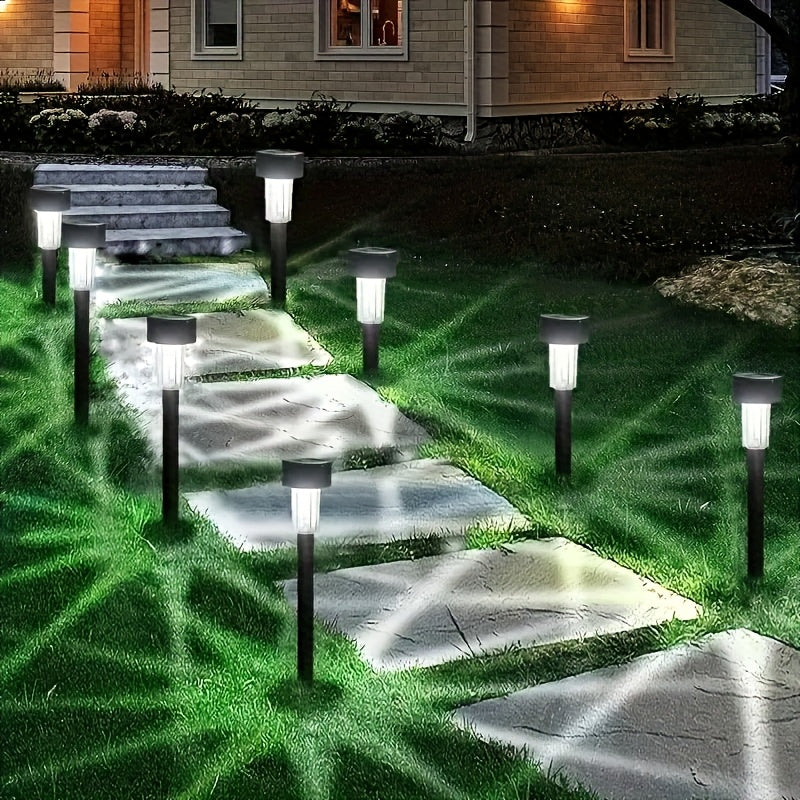 Super Bright Solar Lights, Available in 10, 20, 30 or 40 Packs, Perfect for Decorating Gardens During Halloween, Christmas and New Year. These Amazing Multi-Pack Landscape Lights Provide Dusk-to-Dawn Illumination for Over 12 Hours