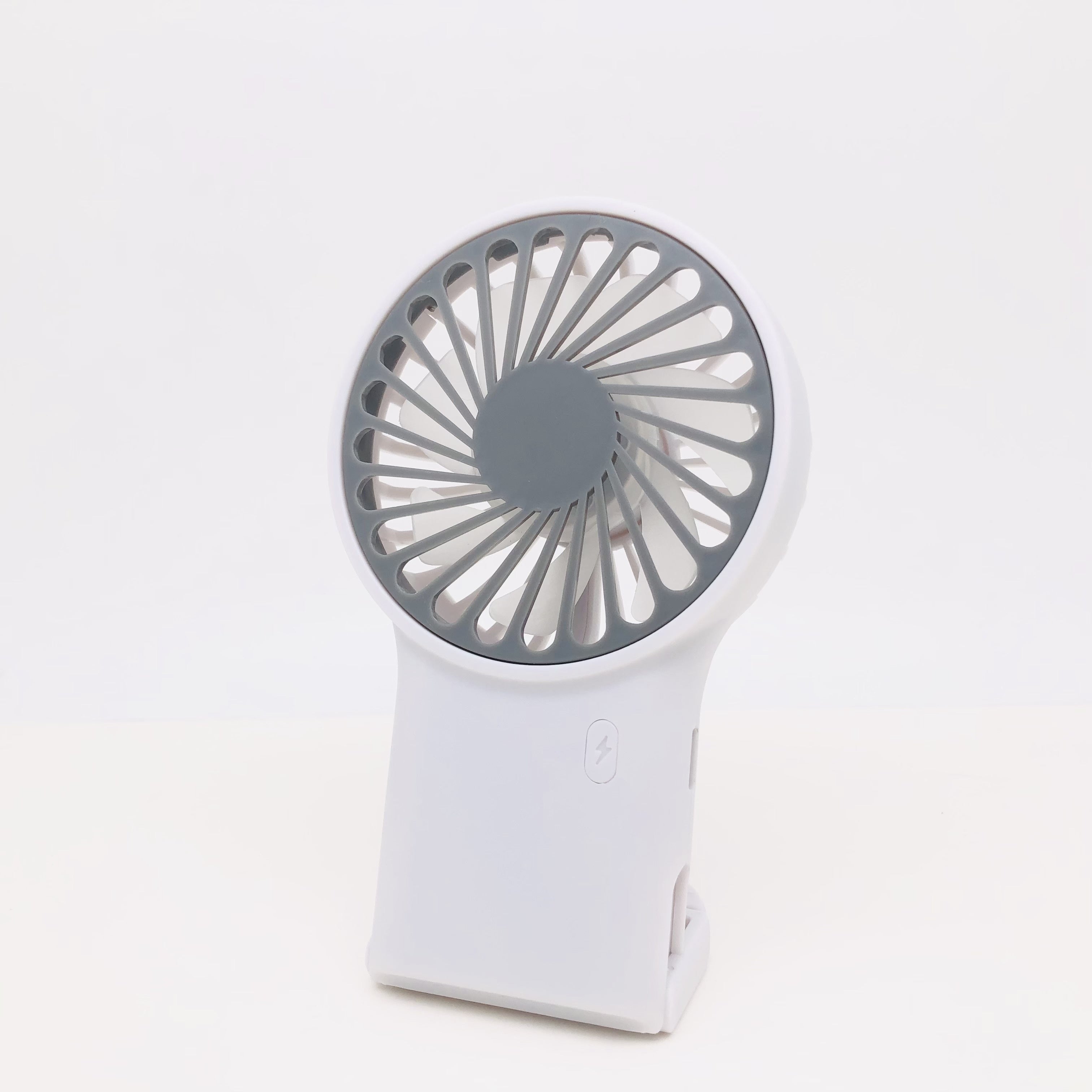 Handheld Foldable Desktop USB Charging Mini Fan, Simple Portable Quiet Personal Cooling Fan